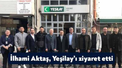Kocaeli Valisi İlhami Aktaş, 1-7 Mart Yeşilay Haftası kapsamında Yeşilay