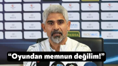 Kocaelispor Teknik Direktörü İsmet Taşdemir, Fatih Karagümrük maçının ardından yaptığı