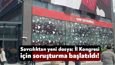 Cumhuriyet Halk Partisi’nin 2023 yılının ekim ayında yapılan İstanbul İl