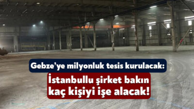 Huun Alüminyum Yapı Şirketi, Gebze OSB’ye alüminyum imalat tesisi yapmak