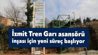 İzmit Tren Garı’na ulaşımın rahat sağlanması için garın karşısına yaptırılacak