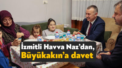 Kocaeli Büyükşehir Belediye Başkanı Doç.Dr.Tahir Büyükakın, Ramazan ayı nedeniyle ev