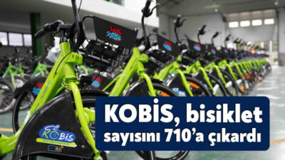 Kocaeli Akıllı Bisiklet Sistemi, yeni yıl itibariyle bisiklet filo sayısını