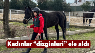 Kocaeli Üniversitesi Atçılık Meslek Yüksekokulu, kadın öğrencilerinin binicilikteki başarısıyla dikkat