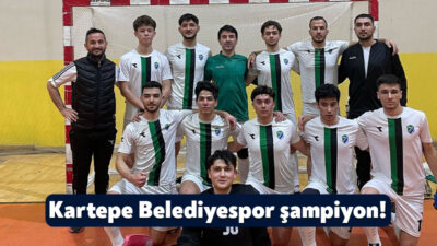 Osmaniye’de elde ettiği şampiyonlukla büyük bir başarıya imza atan Kartepe
