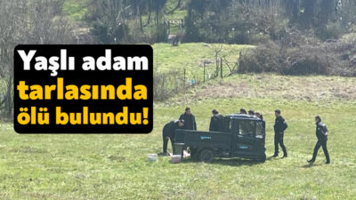Kocaeli'nin Kartepe 60 yaşındaki şahıs, çalıştığı tarlasında ölü bulundu. Yaşlı