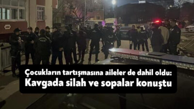 Kocaeli'de çocuklar arasında çıkan kavgaya dahil olan 2 aile arasında