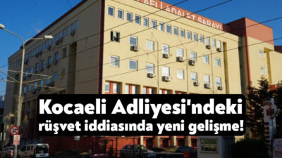Kocaeli Adliyesi'nde mahkeme başkanı olan eski öğrencisini ziyaret eden ünlü