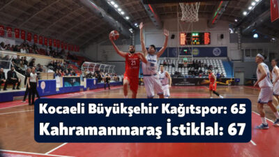 Türkiye Basketbol 2. Ligi A Grubu 18. haftasında Kocaeli Büyükşehir