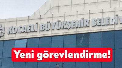 Kocaeli Büyükşehir Belediyesi’nde yeni bir görevlendirmeye gidildi. Büyükşehir Belediye Başkanı