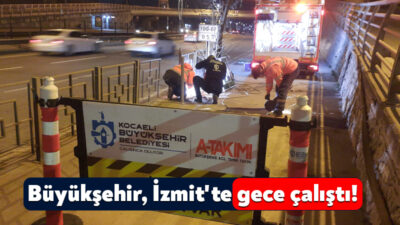 Büyükşehir, il genelinde trafik akışının sorunsuz devam etmesi için hummalı