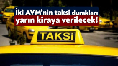 Kocaeli Büyükşehir Belediyesi, Symbol AVM ve 41 AVM’deki taksi duraklarını