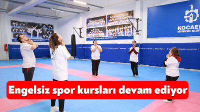 Büyükşehir Belediyesi Engelli ve Yaşlı Hizmetleri Şube Müdürlüğü’nün yürüttüğü “Sporda