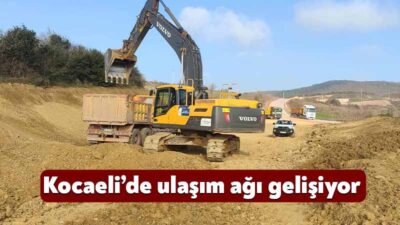 Büyükşehir Belediyesi, Kocaeli’nin ulaşım ağını geliştirmek için yoğun çaba sarf