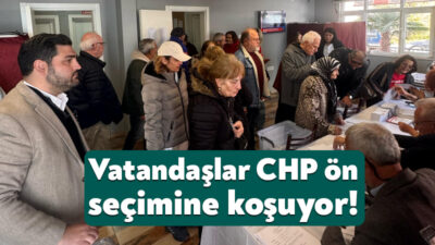 Cumhuriyet Halk Partisi’nde bugün sabah saatlerinde başlayan ön seçim CHP’liler