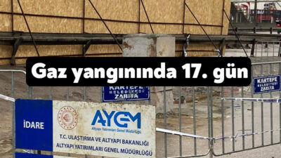 Kocaeli'nin Kartepe ilçesinde metro projesi kapsamında yapılan sondaj çalışmaları sırasında