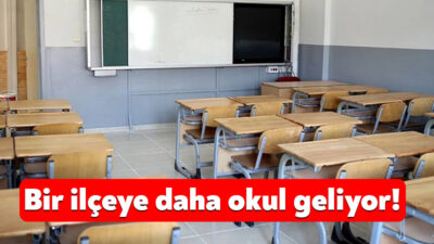 Milli Eğitim Bakanlığı’nın 5 ilçeye yapacağı okullara Kartepe de eklendi.
