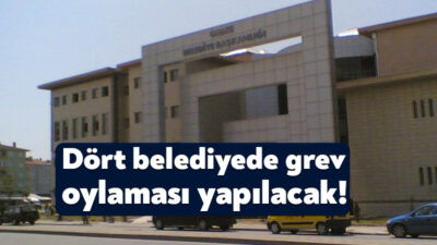 Kocaeli’nin dört belediyesinde bir süredir devam etmekte olan toplu iş