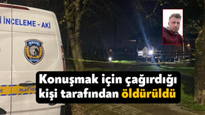Kocaeli'nin Kartepe ilçesinde konuşmak için yanına çağırdığı kişi tarafından