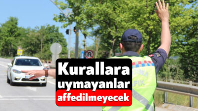 Kocaeli Valisi İlhami Aktaş, Ramazan Bayramı tatili boyunca trafik ekiplerinin