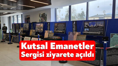 Başiskele Belediyesi tarafından düzenlenen Ramazan etkinlikleri kapsamında Kutsal Emanetler Sergisi