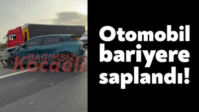 Kuzey Marmara Otoyolu’nun Ankara istikametinde trafik kazası meydana geldi. Otomobilin