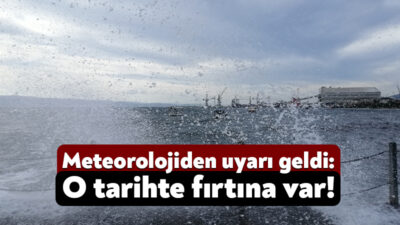Meteoroloji Genel Müdürlüğü’nden fırtına uyarısı geldi. Kocaeli Valiliği tarafından yapılan