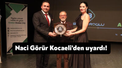 Kocaeli'de yatay mimari projesiyle yapılan evlerin lansmanında kritik uyarılarda bulunan