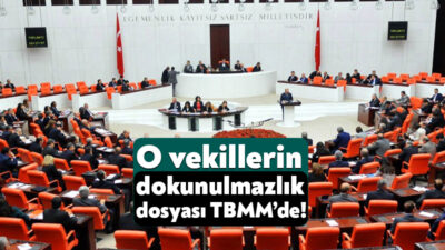 Türkiye Büyük Millet Meclisi Başkanlığı’na 9 milletvekili hakkında 13 dokunulmazlık