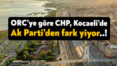 ORC Araştırma 12-16 Mart tarihleri arasında 10 ilde yaptığı anketin