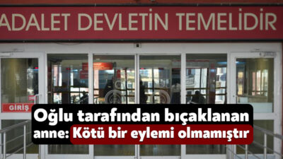 Kocaeli'de şizofren hastası olduğunu iddia ettiği oğlu tarafından 12 yerinden