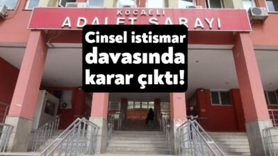 Kocaeli'de 14 yaşındaki kız çocuğunu 2 yıl boyunca sevgili olduklarına