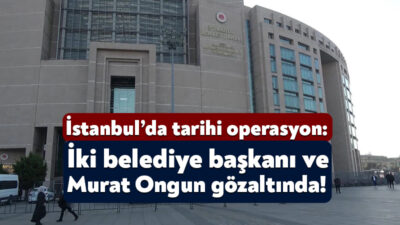 İstanbul Cumhuriyet Başsavcılığı tarafından bugün sabah saatlerinde başlatılan soruşturma kapsamında