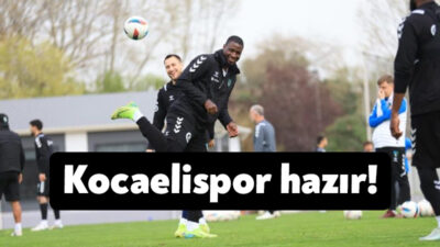 Kocaelispor Teknik Direktörü İsmet Taşdemir, Sakaryaspor maçı öncesi yaptığı açıklamada,