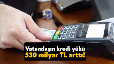 Vatandaşın borç yükü artmaya devam ediyor! BDDK verilerine göre, tüketici