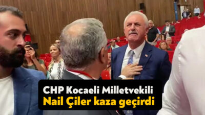 CHP Kocaeli Milletvekili Nail Çiler'in içinde bulunduğu otomobil, TEM Otoyolu'nda