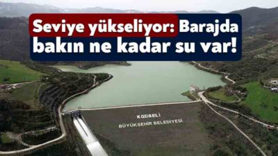 Geçtiğimiz haftayı mevsim normallerinin üzerinde geçiren Kocaeli’de barajlardaki doluluk oranı