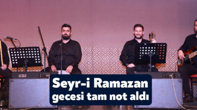 Büyükşehir Belediyesi’nin Ramazan etkinlikleri muhteşem bir atmosferde devam ediyor. Bu