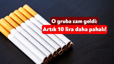 Tekel Bayileri Yardımlaşma Derneği Başkanı Erol Dündar, bir sigara grubuna