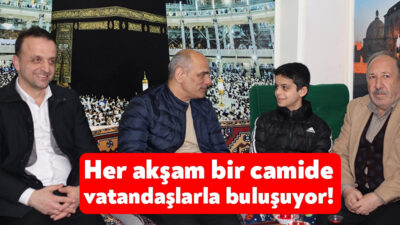 Körfez Belediye Başkanı Şener Söğüt, Cuma akşamı Çamlıtepe’de, cumartesi akşamı