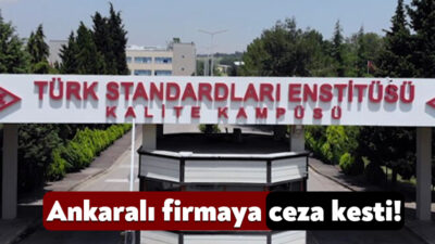Türk Standartlar Enstitüsü’nün Gebze yerleşkesinden Ankaralı Ulmeka Mekatronik Mühendislik Şirketi’ne
