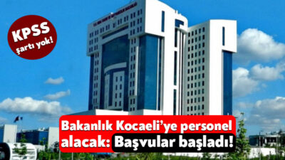 Tarım ve Orman Bakanlığı Türkiye genelinde görevlendirilmek üzere 252 daimi
