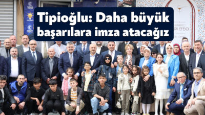 AK Parti Çayırova ve Gebze İlçe Teşkilatı’nın bayramlaşma programına katılan