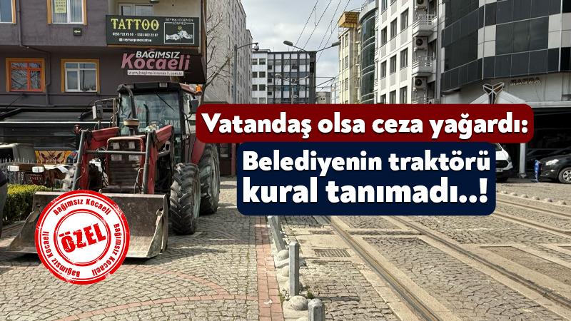Kocaeli Büyükşehir Belediyesi ekipleri haziran ayında park işgaline karşı önlem