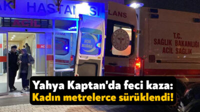 Kocaeli'nin İzmit ilçesinde yolun karşısına geçerken otomobilin çarptığı yaşlı kadın