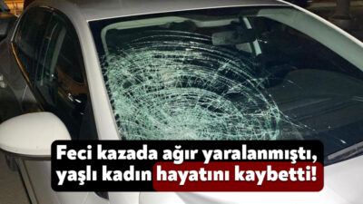 Kocaeli'nin İzmit ilçesinde yolun karşısına geçmek istediği sırada otomobilin çarptığı