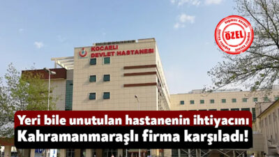 2023 yılında açılarak hizmete giren Kocaeli Şehir Hastanesi’nden sonra yerinin