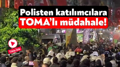 İstanbul Büyükşehir Belediye Başkanı Ekrem İmamoğlu’nun gözaltına alınmasına tepki göstermek