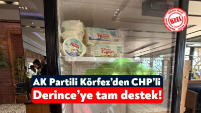 Derince Belediyesi’nin iştiraklerinden olan Çenesuyu’na ait Taşköprü markasının ürünleri Körfez