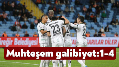 Trendyol 1. Lig'in 33. haftasında Kocaelispor, Adanaspor’u deplasmanda 4-1 mağlup